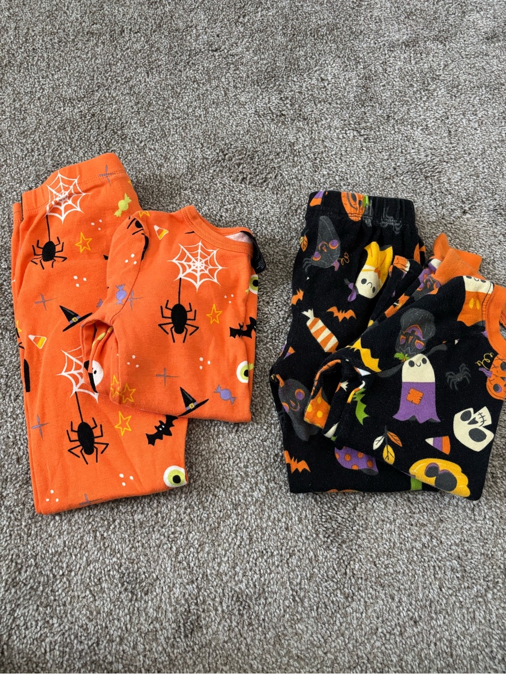 Bundle of two Halloween Kids Pajama Pants Sets